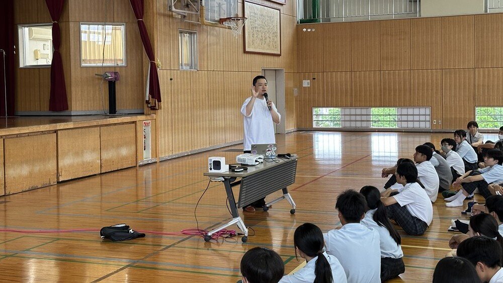 土屋准教授による講話