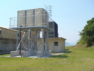 ポンプ室および高置水槽