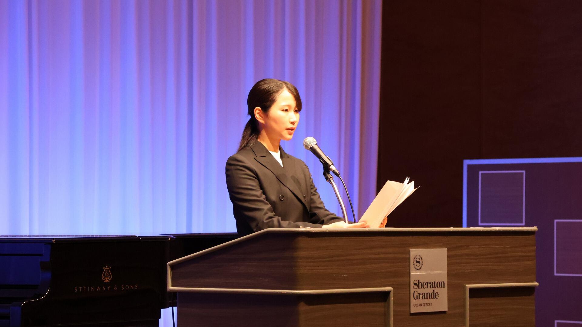 平井文さん（医学科<span>6</span>年）