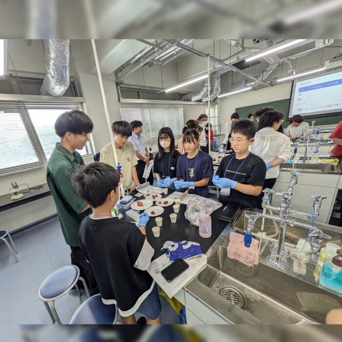 都農町の小中学生が宮崎大学を訪問｜宮崎大学