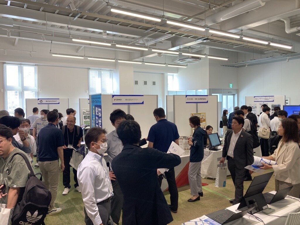第１部出展ブースの様子