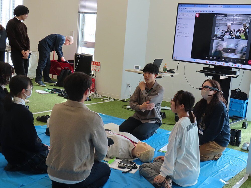 スマートグラスを併用した医学教育体験