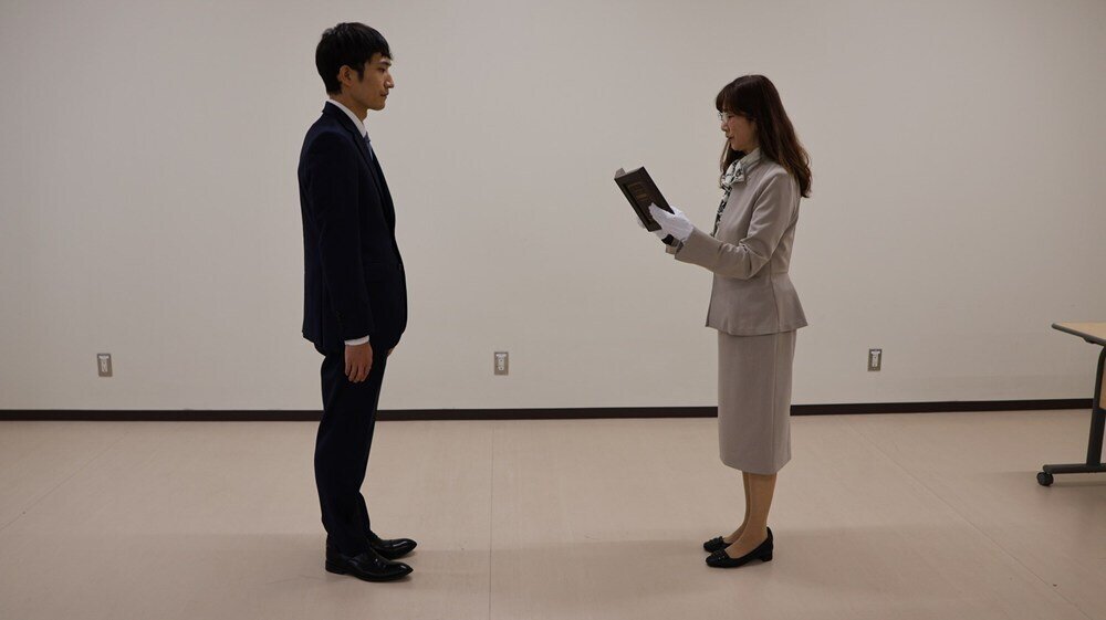 贈呈式の様子